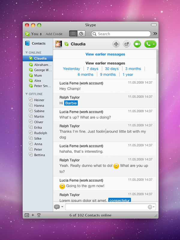 skype for mac overview